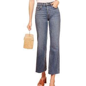 Reformation Fawcett Celtic Jean NWOT 28